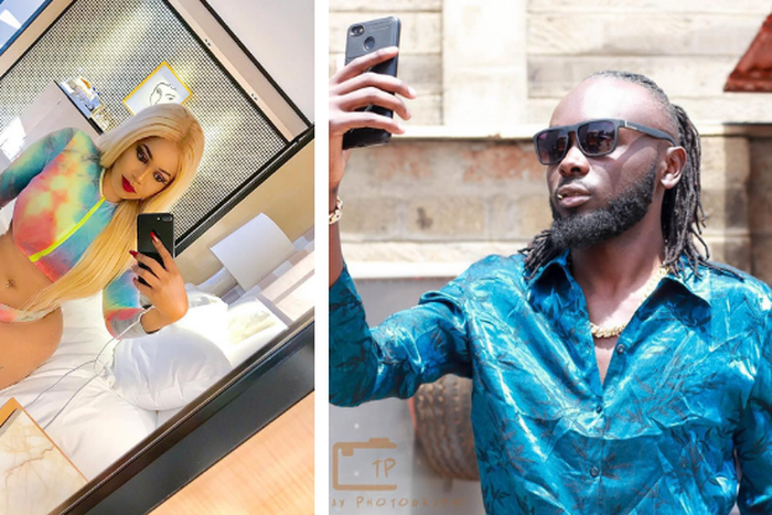 Vera Sidika with Jegede