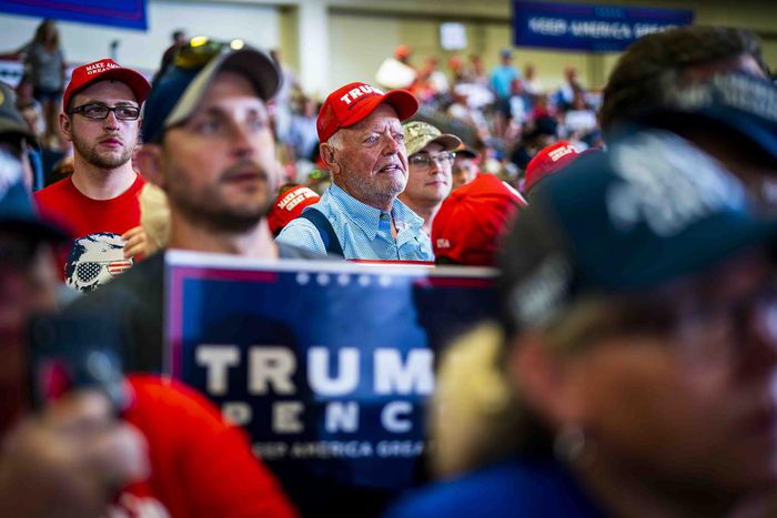 With the Faithful at Trump's North Carolina Rally: 'He Speaks Like Me'