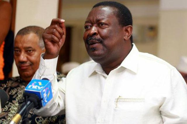 File image of Amani National Congress party leader, Musalia Mudavadi