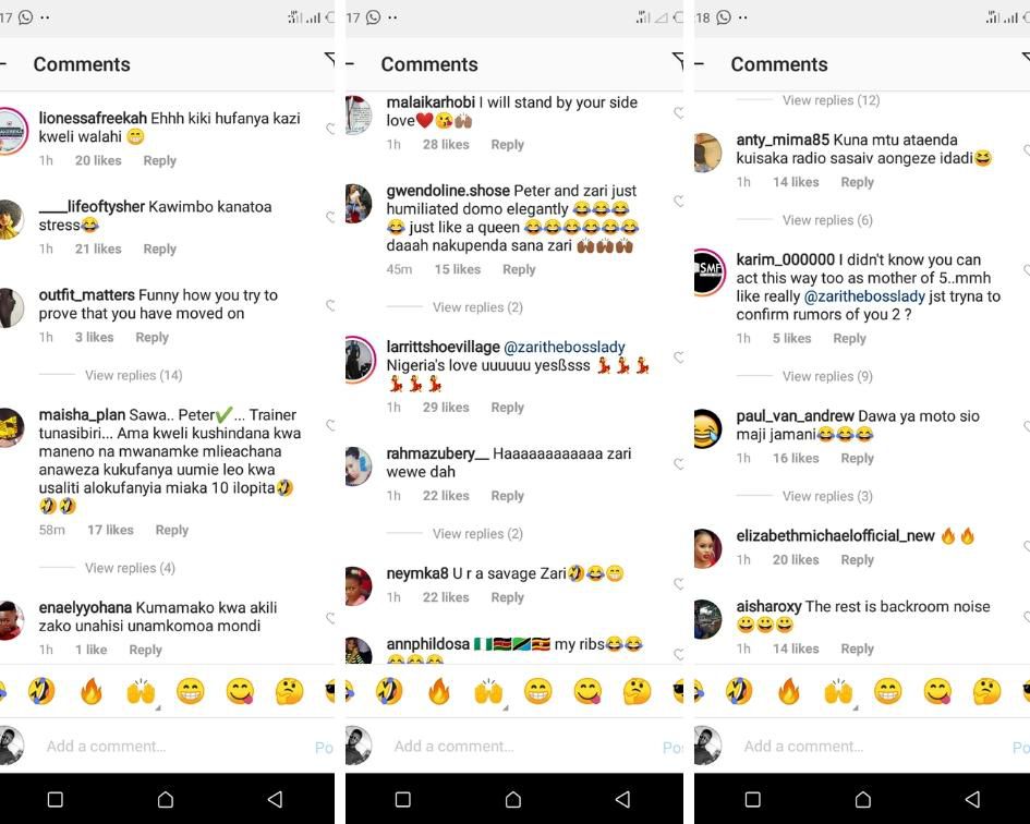 Zari Hassan excites fans after sharing Mr P’s song after Diamond accused her of sleeping with him