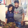 Saumu Mbuvi with her dad Governor Mike Sonko