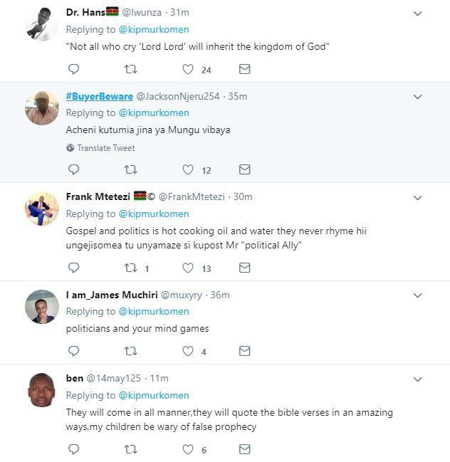 Murkomen under fire for his latest remarks on a day that saw Uhuru's social media accounts deleted