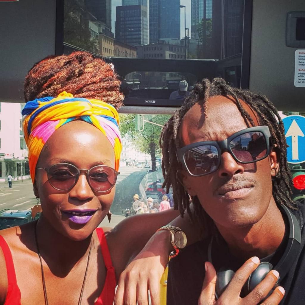 Ann Kansiime with her Boyfriend