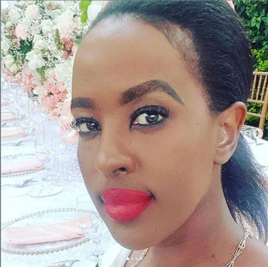 Netizens attack Alfred Mutua’s wife after lipstick fail [Photo]