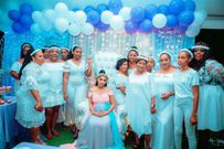 Kimnana at her Baby shower. Diamond’s rumoured side-chick gives birth to a bouncing baby girl (Photos)