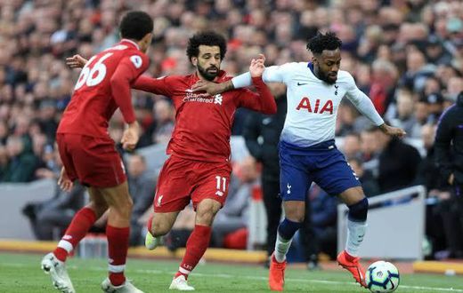 Liverpool vs Tottenham in a past match (courtesy)