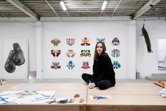 Cj Hendry Is an Instagram Hit. But Can She Woo the Art World?