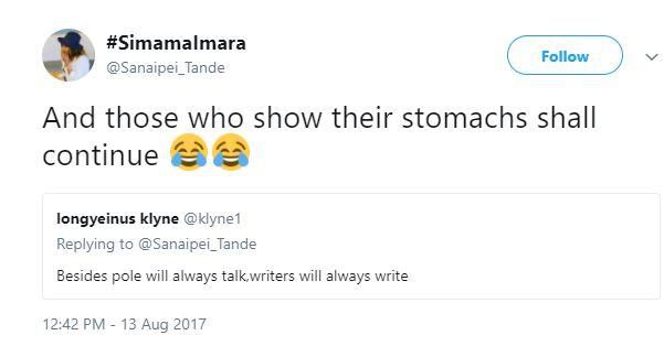 Sanaipei Tande on the spot over ill-fitting clothing