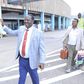 File image of Raila Odinga at JKIA