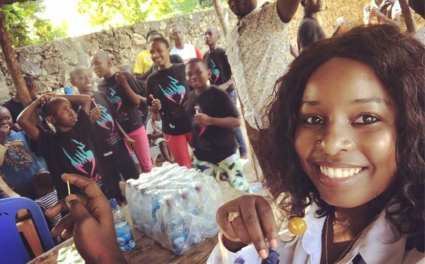 Saumu Mbuvi adopts a child as she pays tribute to late mother