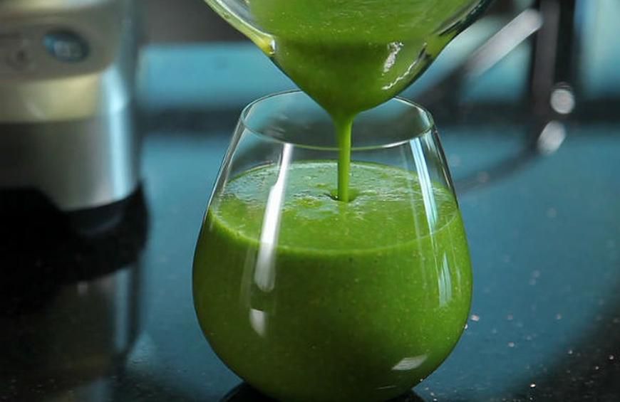 Spinach juice(The Daily Meal)