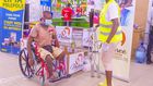 Akothee comes to the rescue of homeless man after donating a wheelchair to him (Photos)