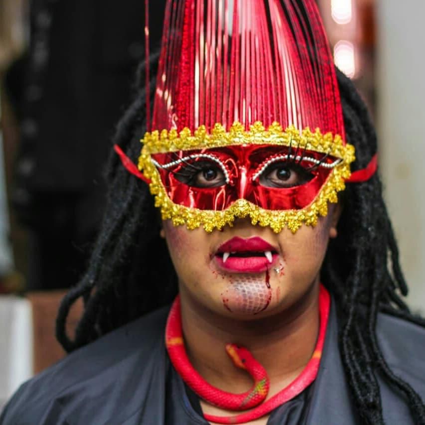 Halloween makeup by taiboke254 (Instagram)