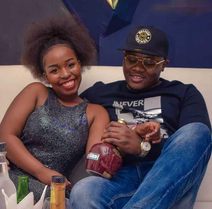 Saumu Mbuvi and her new man (Instagram)