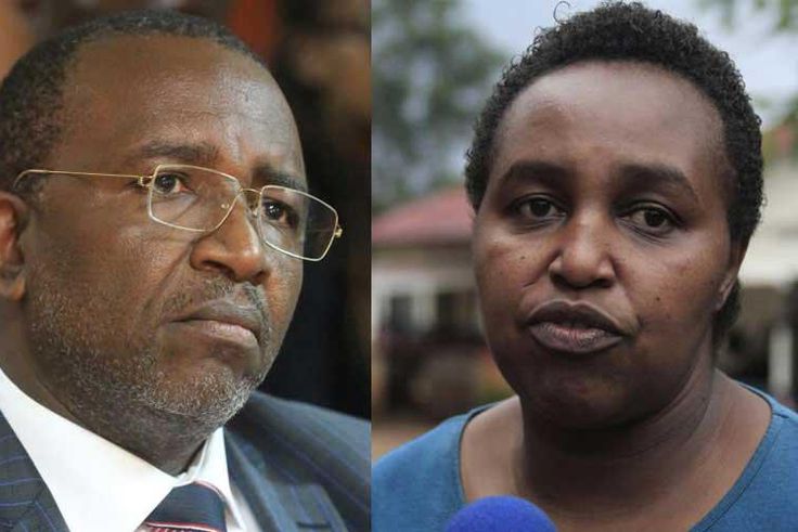 Senator Mithika Linturi and Marianne Kitany