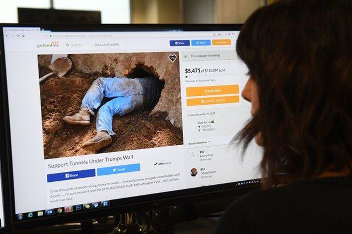 GoFundMe to refund border wall donations after fundraiser falls short