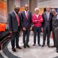 Lamin Manjang, Joshua Oigara, Bharat Thakrar, Peter Kenneth and Jeff Koinnage