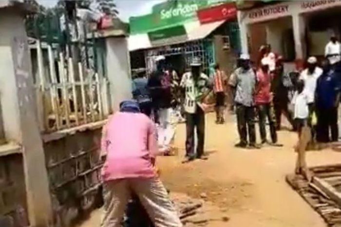 Man captured in viral video cutting another for allegedly stealing arrested (DCI)