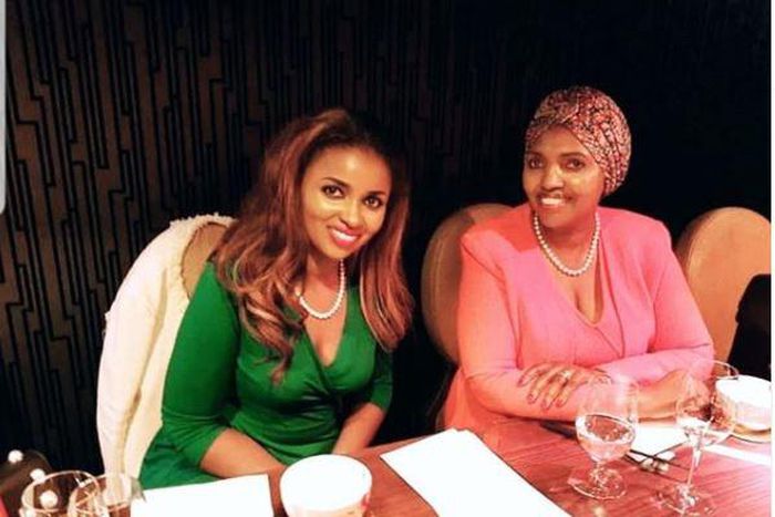 Anerlisa Muigai with her mother Tabitha Karanja