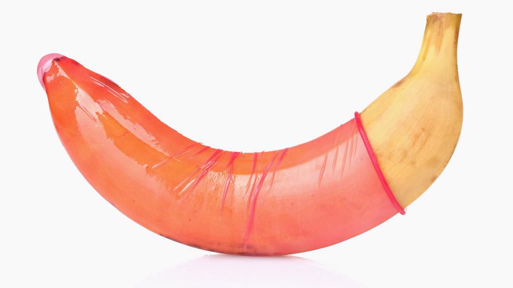 Banana with condom(Sexual Health Quarters)