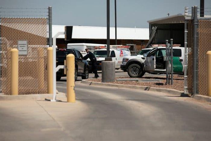'Don't talk to her': A glimpse inside a troubled border station housing migrant children