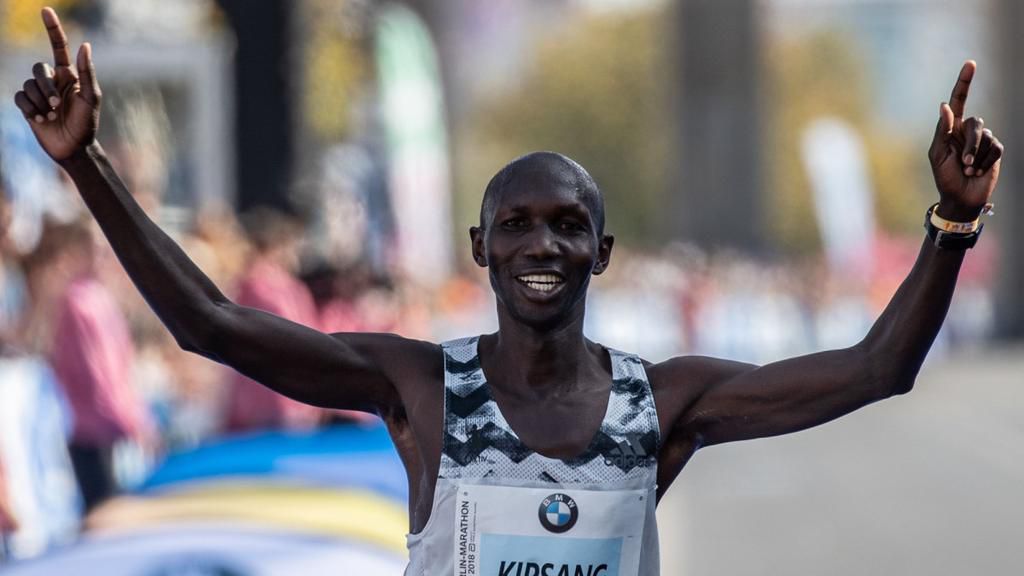 Former World Marathon record holder Wilson Kipsang