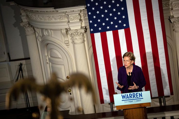 Warren Urges Democrats to 'Imagine' a Better America (and Her as President)