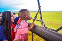 Photos of Eric Omondi on vacation with Maribe and son (Bonfire Adventures)