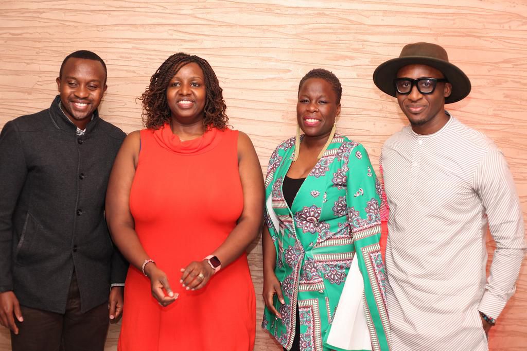 Victor Kagema, Annjoy Muhoro, Sara Mitaru and Bez Idakula at the concert