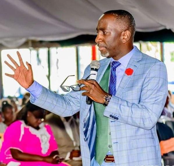 Pastor Robert Burale who has come to the rescue of Kambua