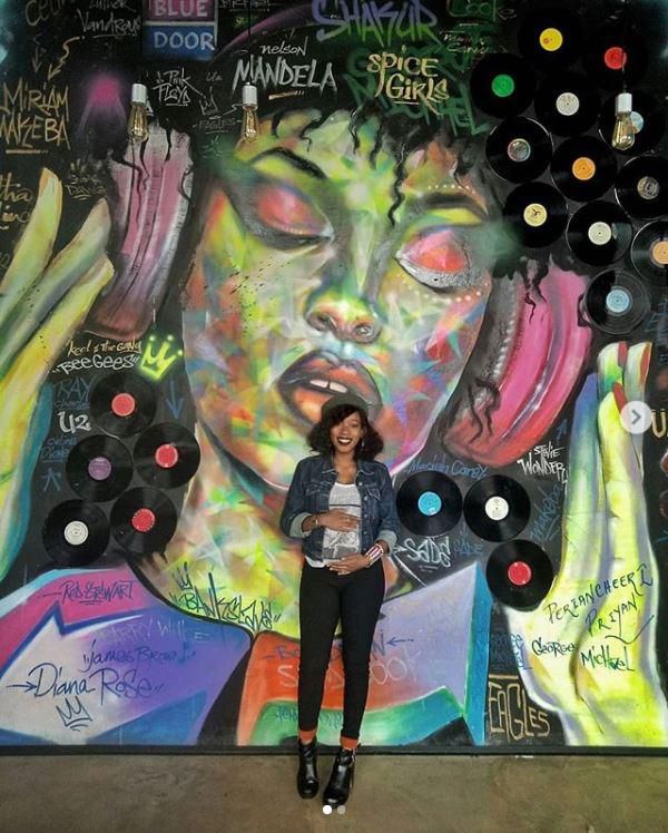 Singer Phy flaunts her grown baby bump weeks after graduation