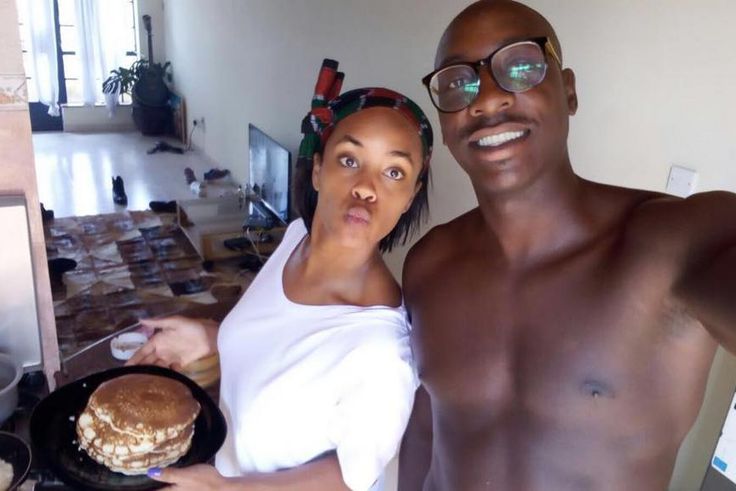 Sauti Sol's Bien Aime Baraza with fiancee Chiki Kuruka. Bien proposes to Chiki Kuruka