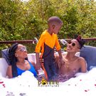 Photos of Eric Omondi on vacation with Maribe and son (Bonfire Adventures)