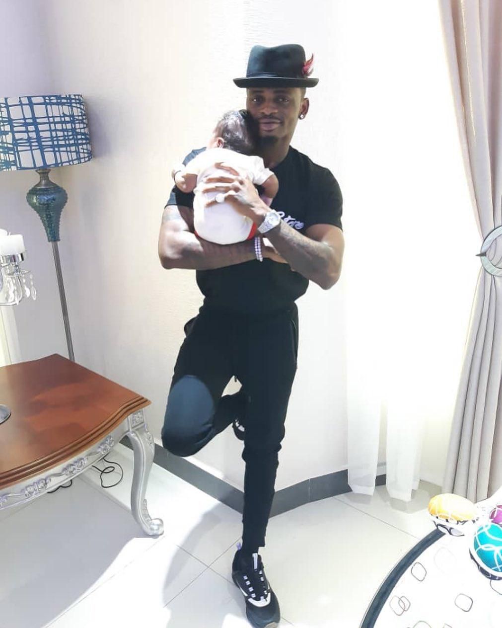 Diamond, Tanasha reveal sons name for the first time (Photos)