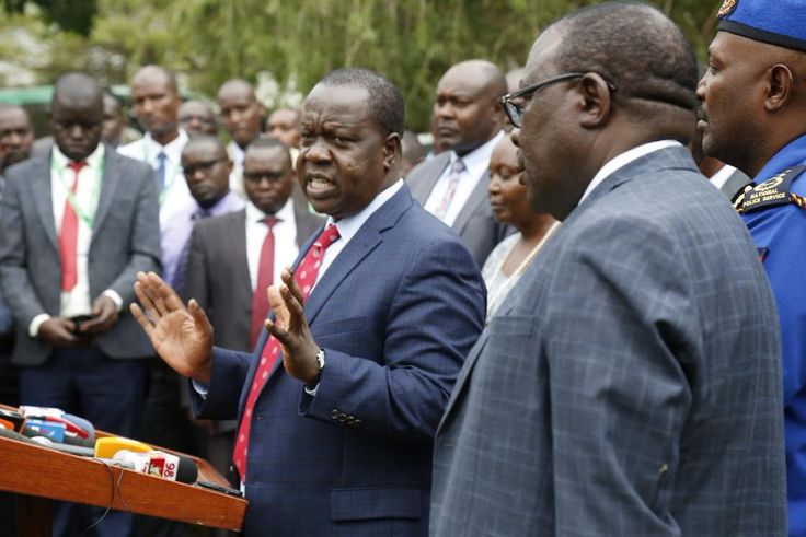 CS Fred Matiang'i asked to defend PS Karanja Kibicho in DP Ruto assassination plan