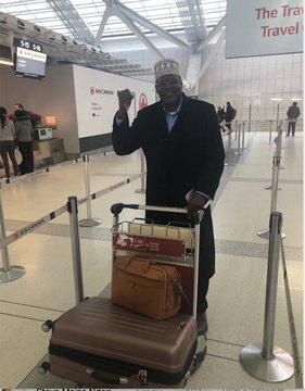 Fiery activist Miguna Miguna fires up his supporters as he begins his journey to Kenya