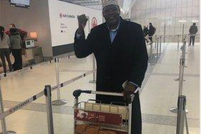 Fiery activist Miguna Miguna fires up his supporters as he begins his journey to Kenya