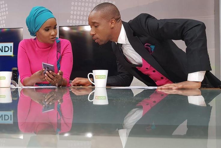 Rashid Abdalla with Lulu Hassan (Instagram)