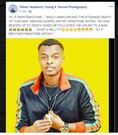Ringtone speaks out after rumours of his death surfaced online