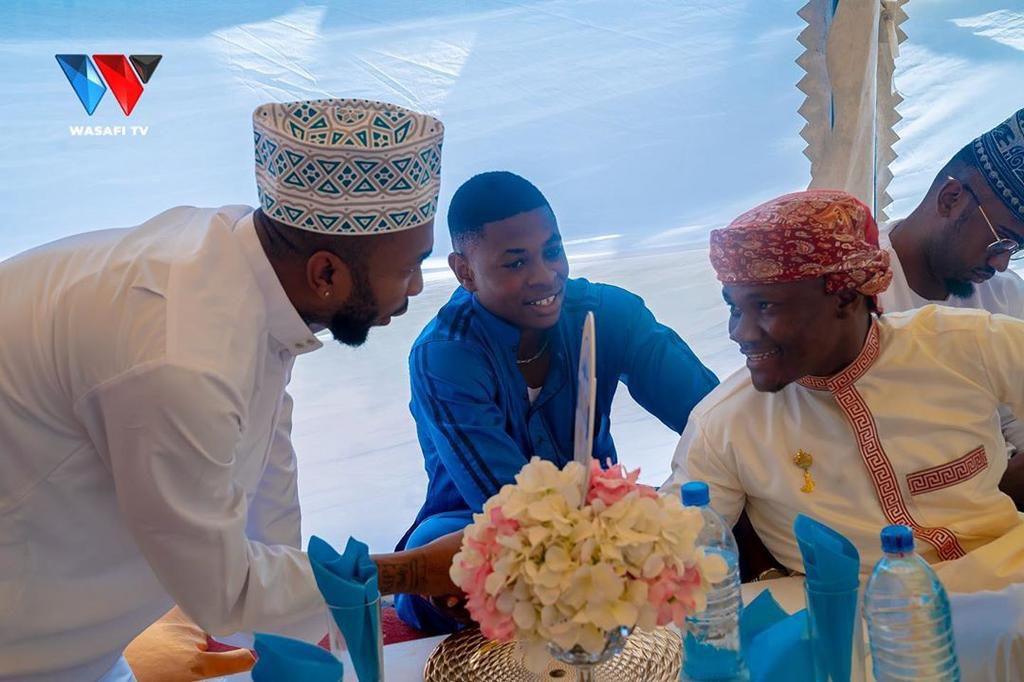 Mbosso celebrates son's 40 days after death of baby mama (Photos)