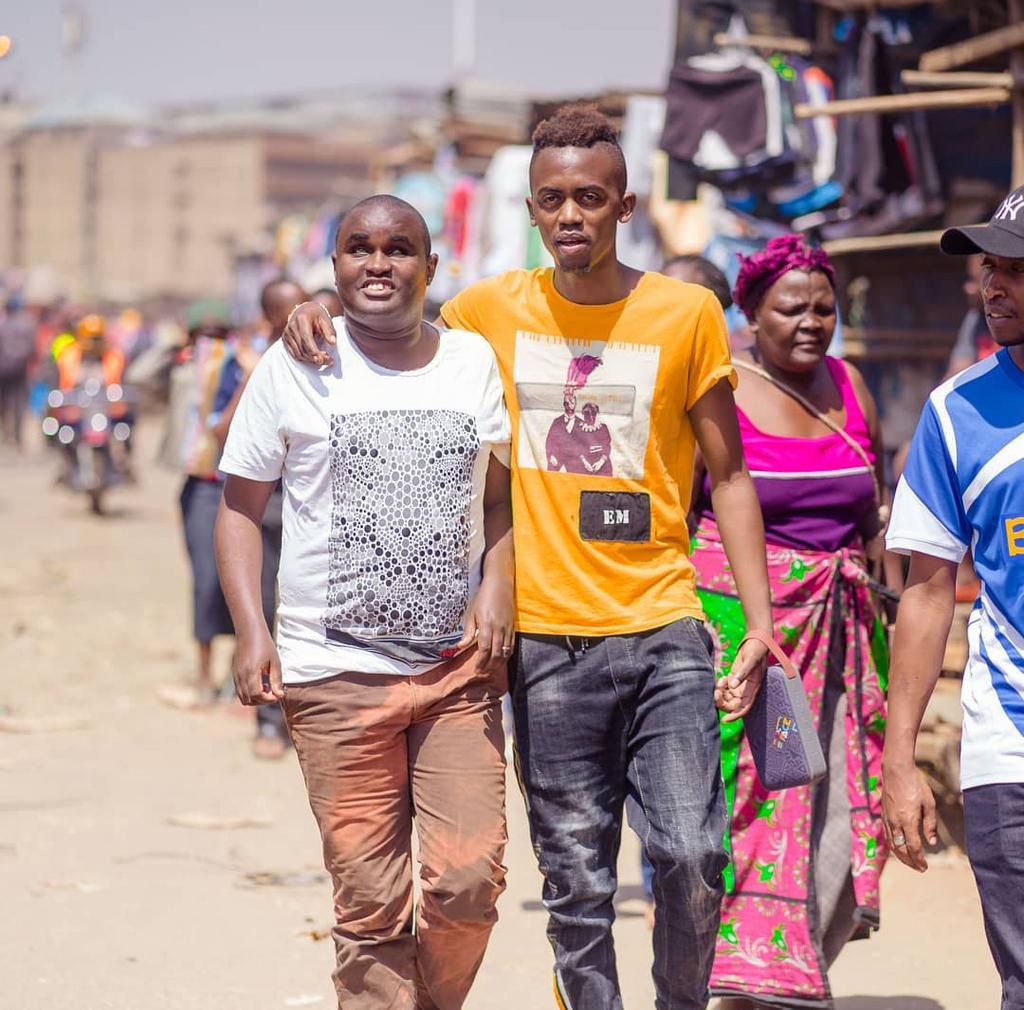 Bahati gifts singer Denno brand new Car (Video)