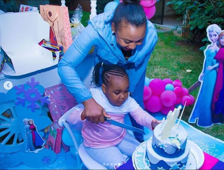 Betty Kyallo’s daughter celebrates 5th birthday in Princess themed party