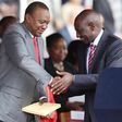 File image of DP Ruto with President Uhuru Kenyatta