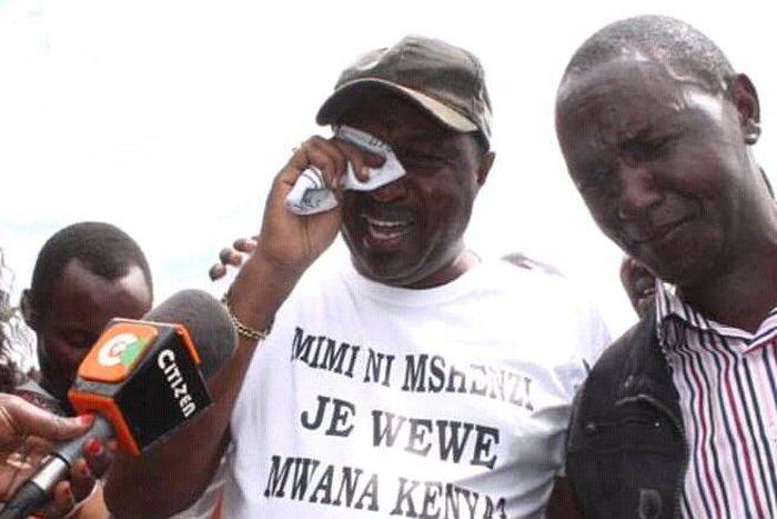 The man is high on vodka - Kimani  Ngunjiri breathes fire as gov't plans to take away his prime Ngong Forest land