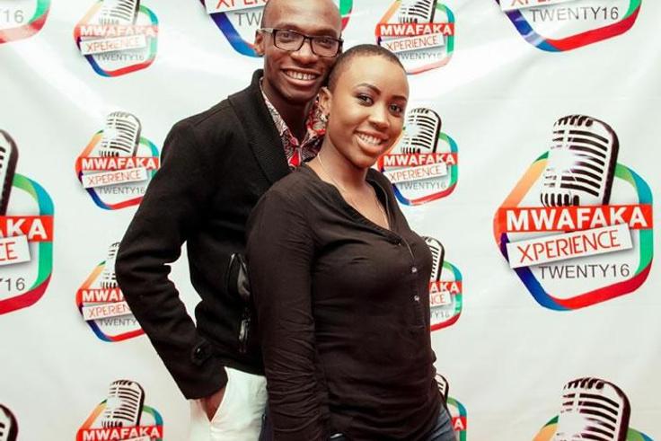 Dr.Ofweneke with Nicah the Queen