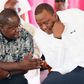 File image of President Uhuru Kenyatta and Interior Cabinet Secretary Fred Matiang’i at a past meeting in Mombasa