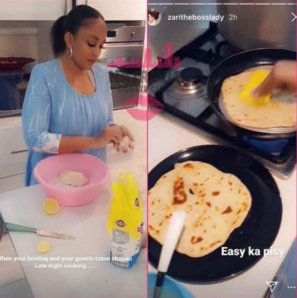 Zinakaa za wayahudi – fans ridicule Zari Hassan’s Chapatis
