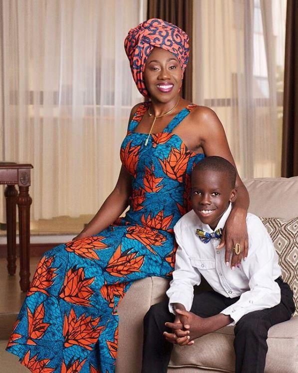 Wilbroda steps out with all grown son in dazzling Photo-shoot