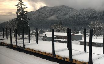 Crews free passenger train stuck in snow for 36 hours