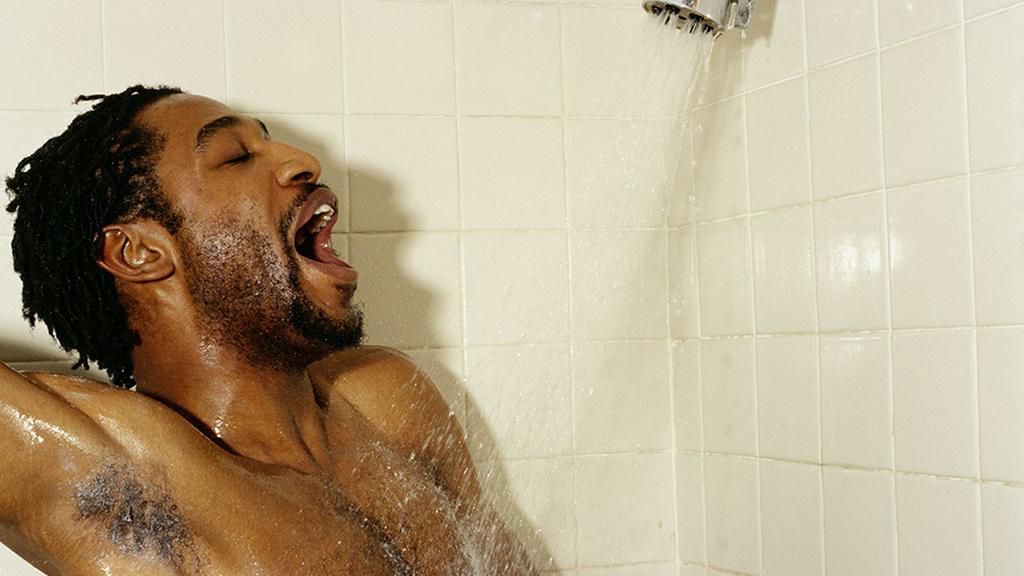 Man in the shower (Courtesy)